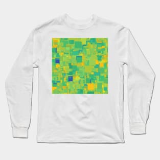 Random Shapes in a Pattern Long Sleeve T-Shirt